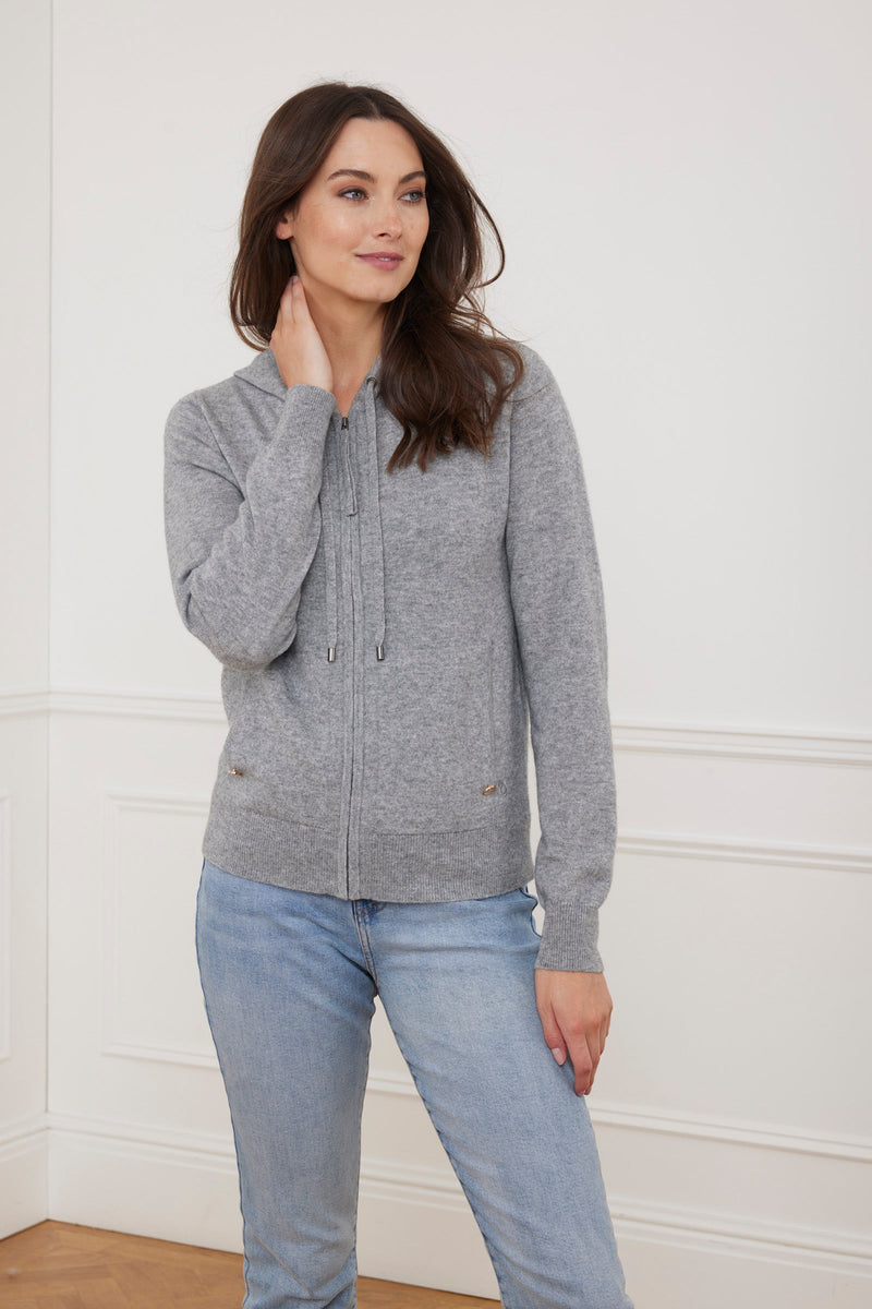 Freya Ladies Hoodie Edinburgh Cashmere
