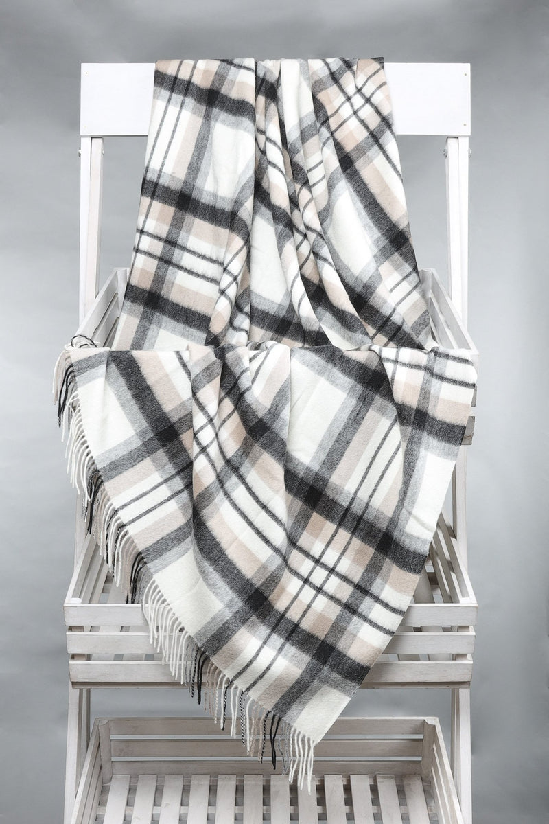 Luxury Lambswool Blanket Edinburgh Cashmere