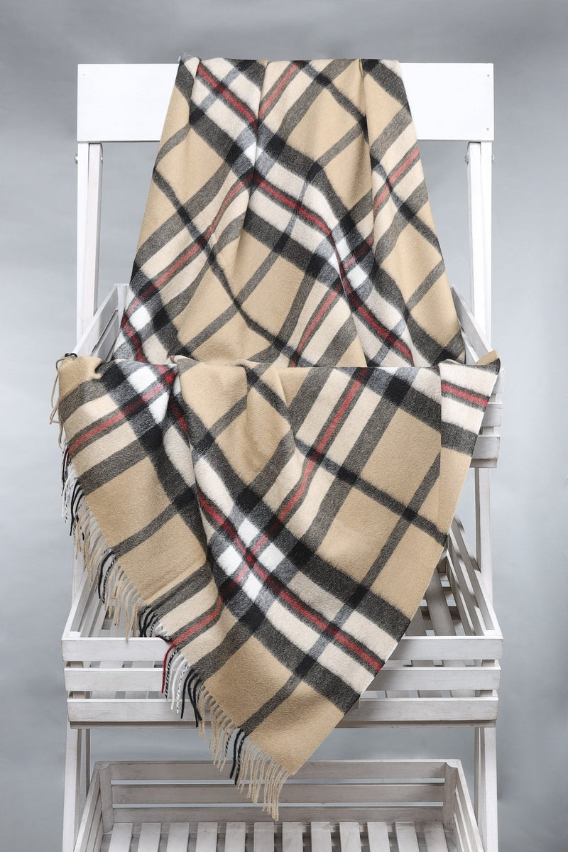Luxury Lambswool Blanket Edinburgh Cashmere