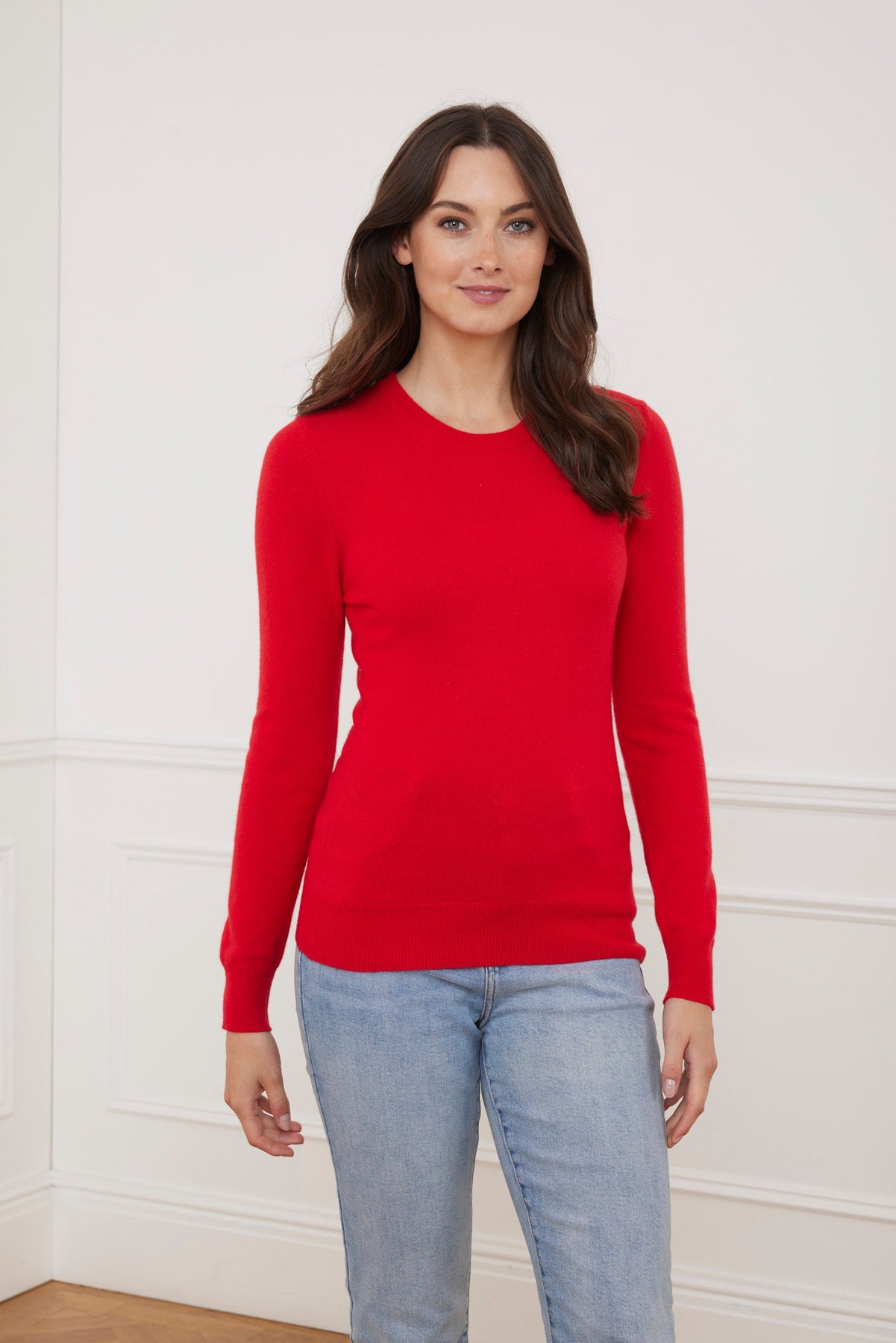 Millie Ladies Crew Neck Edinburgh Cashmere