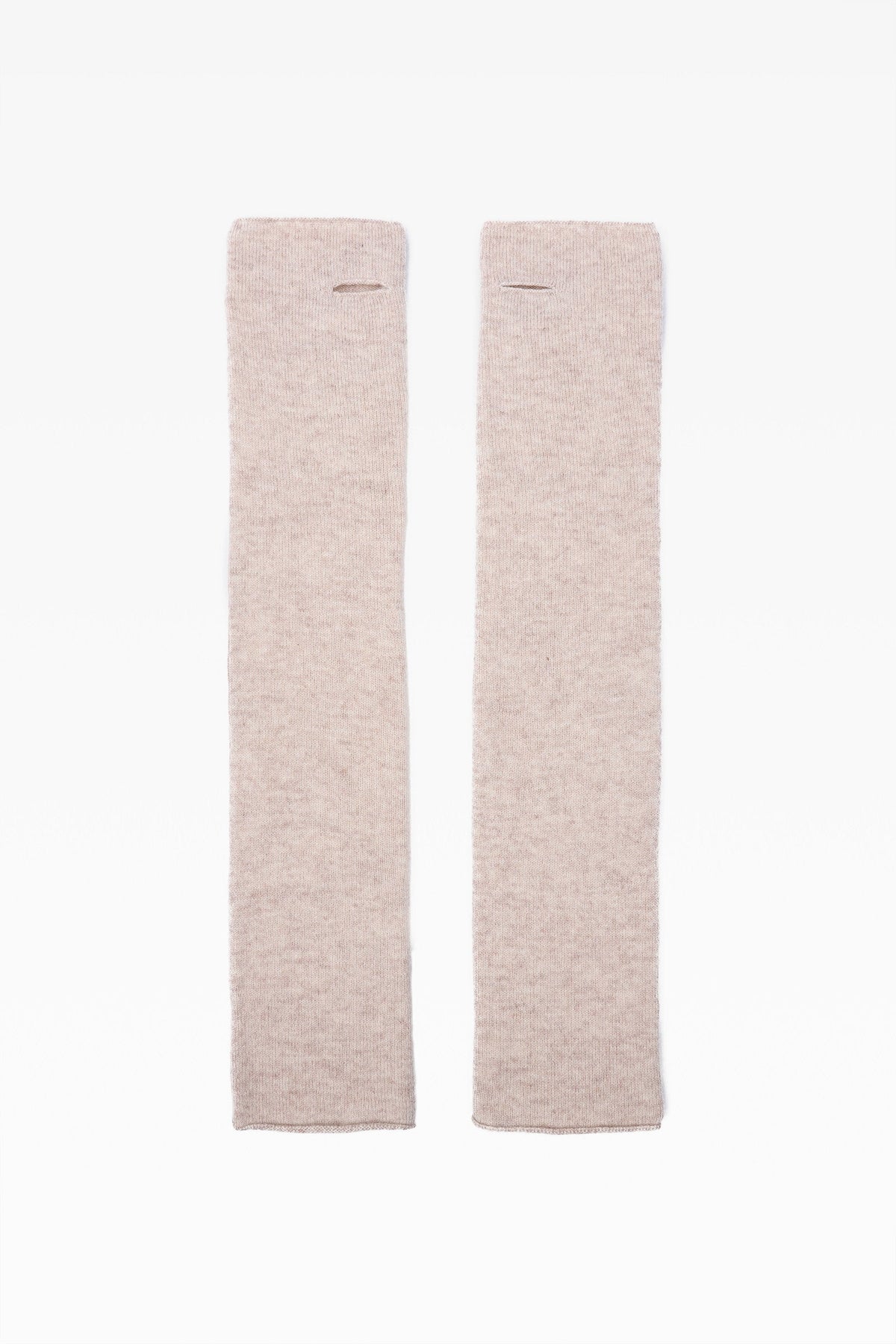 Willow Long Line Fingerless Gloves Edinburgh Cashmere