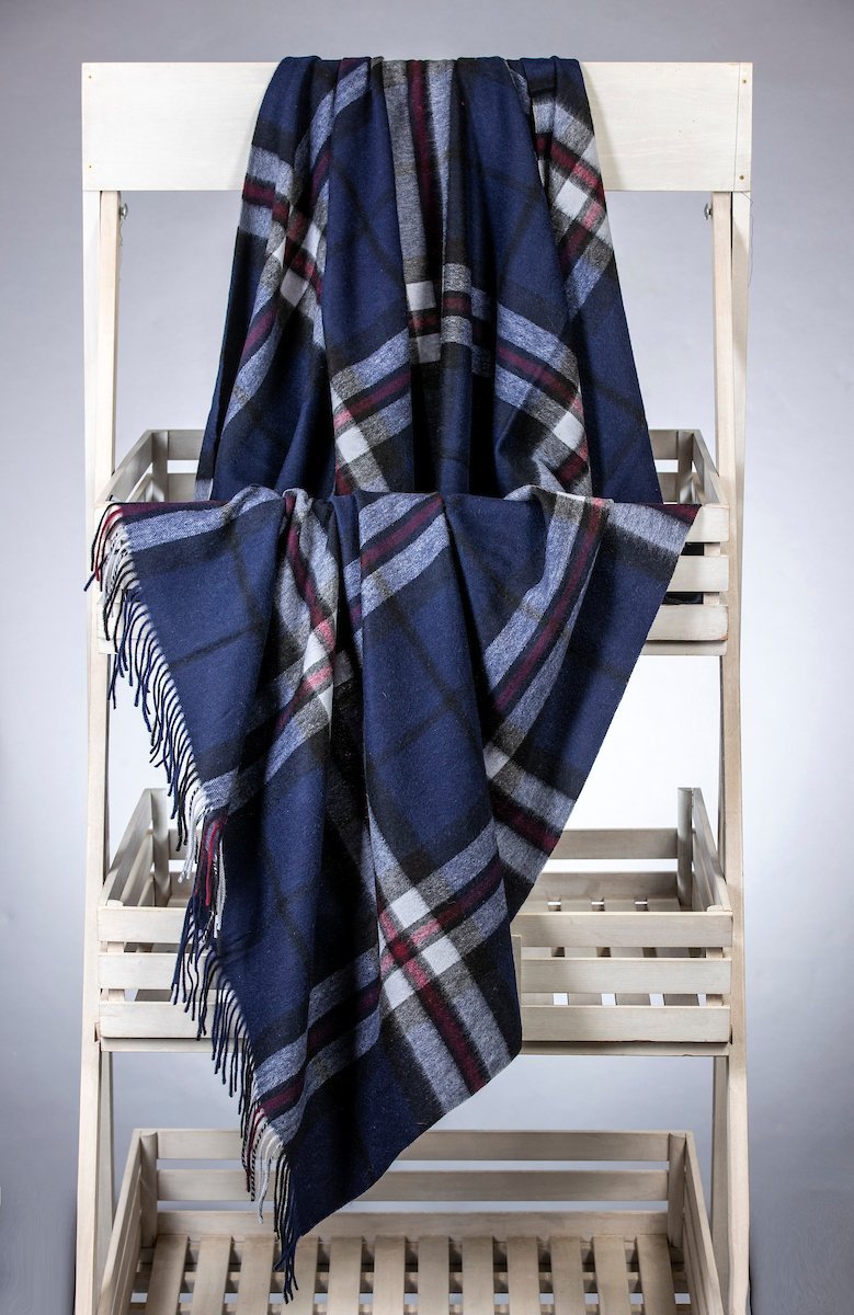 Luxury Lambswool Blanket Edinburgh Cashmere